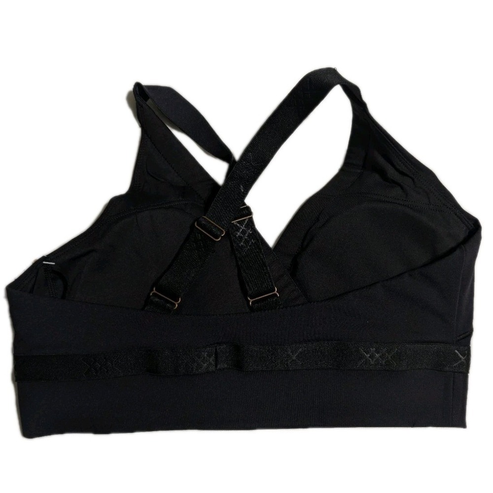 NWT Rhone Banded Hi-Form Sports Bra Womens Small Black Workout Yoga Gym - Picture 2 of 6